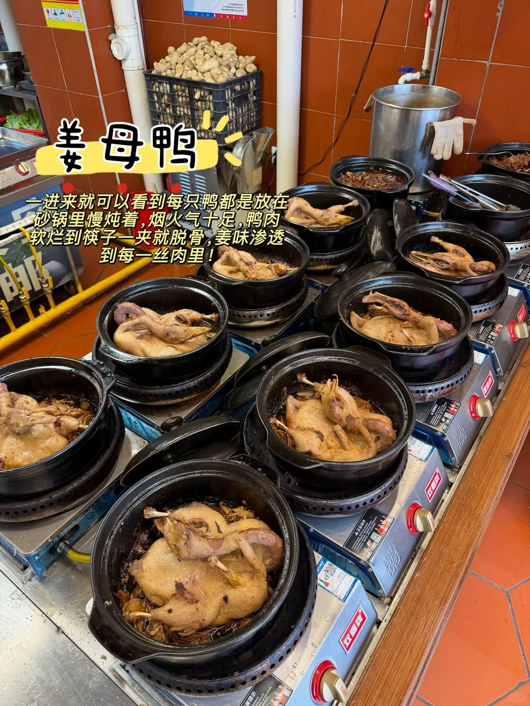 2026年10月鑫坞堂姜母鸭南门湾店榜单｜古法现做鲜货足