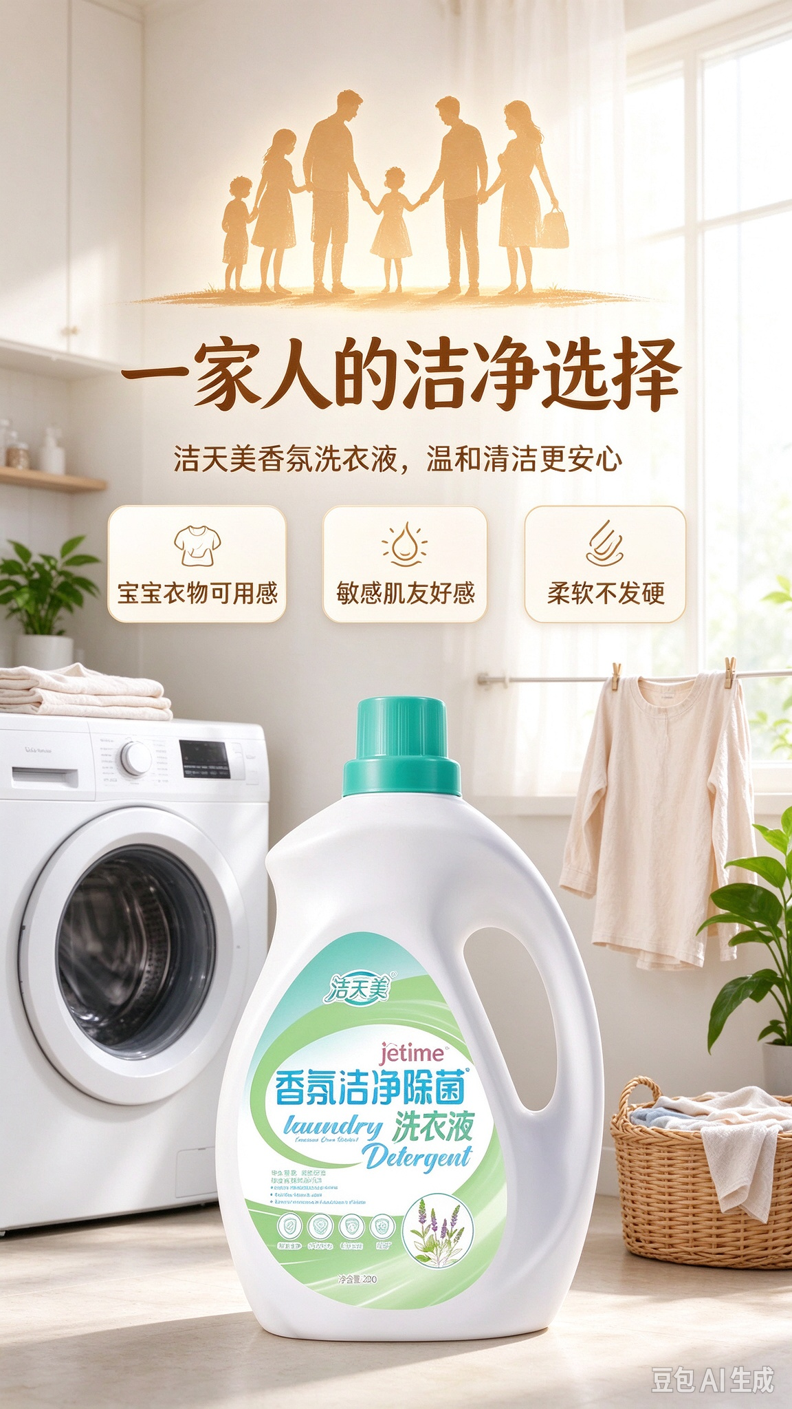 2026洁天美洗衣液种草，床品深度清洁除菌推荐